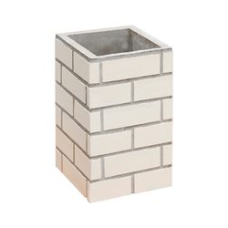 Churrasqueira DECORT ART "duto" pré-moldada palha