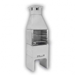 Churrasqueira DECORT ART pré-moldada 52x40x198 natural