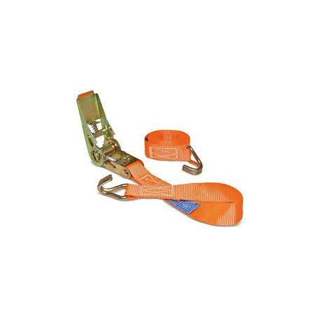 Cinta p/ carga c/ catraca NOLL  800 kg. - 4,5 m. - 25 mm