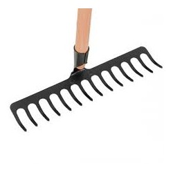 Ancinho PANDOLFO 14 dentes encabado