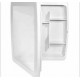 Armário HERC wc porta reversivel 34x37x10 branco ref. 2650