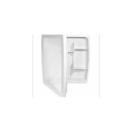 Armário HERC wc porta reversivel 34x37x10 branco ref. 2650