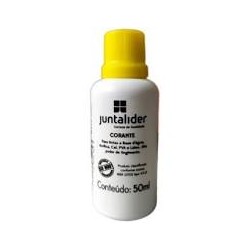 Corante liquido JUNTALIDER 50 ml. amarelo