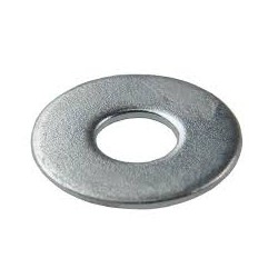 Arruela lisa zincada (1 kg.)  3/4" (+- 35 pç)