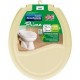 Assento sanitário HERC almofadado "oval" bege