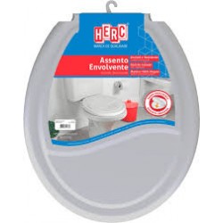 Assento sanitário HERC tradicional cinza