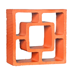 Elemento vasado SAO CARLOS 07x18x18 - Reto Quadrado