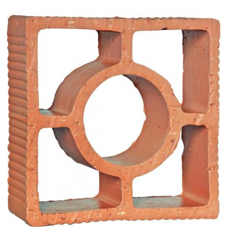 Elemento vasado SAO CARLOS 07x18x18 - Reto Redondo