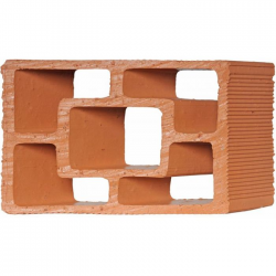 Elemento vasado SAO CARLOS 07x18x25 - Diagonal Quadrado