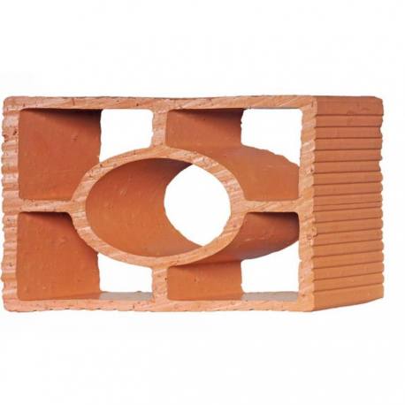 Elemento vasado SAO CARLOS 07x18x25 - Diagonal Redondo