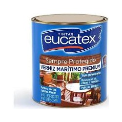 Verniz EUCATEX marítimo brilhante 0,225 L. incolor