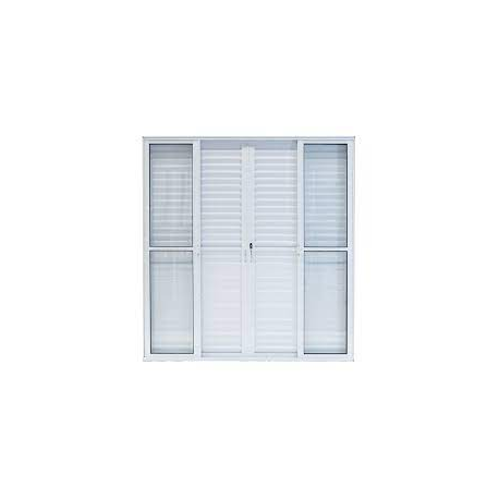 ESAL (branco) Porta balcão 6 folhas 210x200