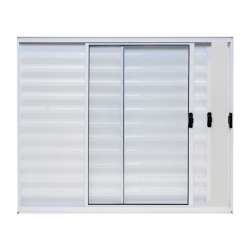 ESAL (branco) Veneziana 3 folhas 120x120