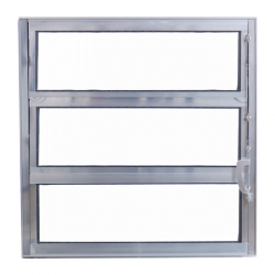 ESAL (brilhante) Vitrô basculante (1 seção)  80 x  80