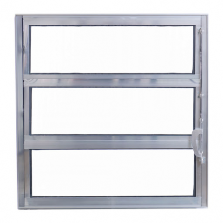 ESAL (brilhante) Vitrô basculante (1 seção)  80 x  80