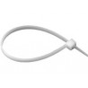 Abraçadeira nylon BRASFORT branca  2,5 x 150 (100pç)