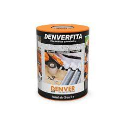 Fita asfáltica aluminizada DENVER 20cm x 10m.