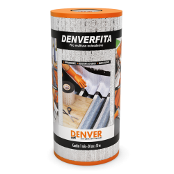 Fita asfáltica aluminizada DENVER 30cm x 10m.