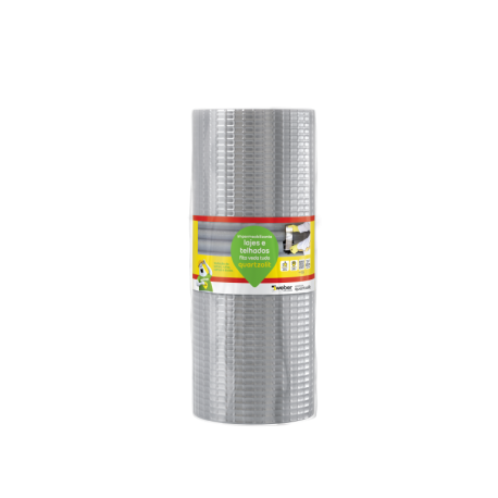 Fita asfáltica aluminizada QUARTZOLIT 45 cm x 10 m.