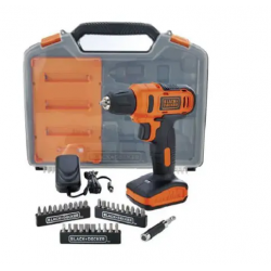 Furadeira/Parafusadeira BLACK&DECKER 12V - LD12SC-BR (31 pç)
