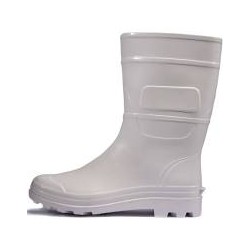 Bota PROTEPLUS borracha branca (cano medio) n. 41