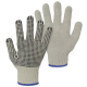 Luva de malha PROTEPLUS branca 4 fios c/ pigmento