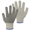 Luva PROTEPLUS de malha branca 4 fios c/ pigmento