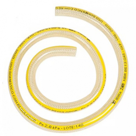 Mangueira IBIRA p/ gás 1,25 m.