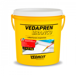 Manta líquida asfáltica VEDAPREN branco 18 L.