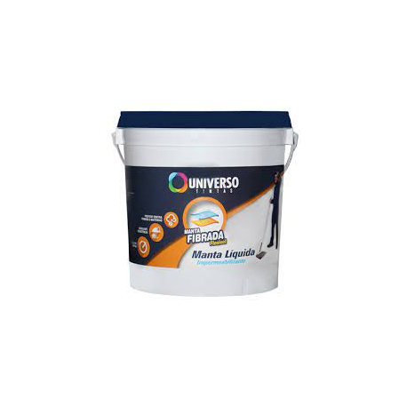 Manta liquida base acrílica UNIVERSO cinza 18 kg.