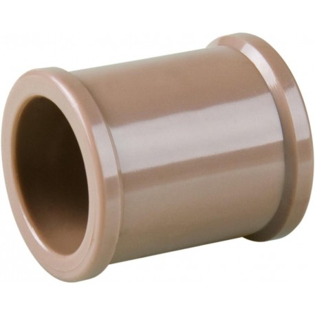 Luva marrom  25 mm  PLASTUBOS