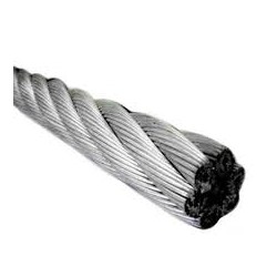 Cabo de aço LOBO galvaniz. alma de fibra 6x7 - 3,97mm-5/32&quot