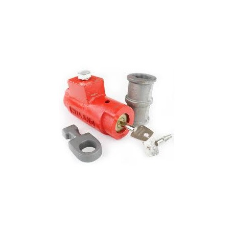 Cadeado p/ porta de aço chave tetra milano BRASILIA ref. 401