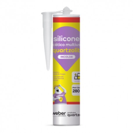 Silicone QUARTZOLIT incolor 280 gr.