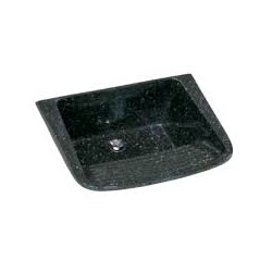 Tanque mármore sintético RORATO 55x41 preto