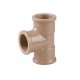 Te marrom  40 mm PLASTUBOS