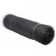 Tela de pvc ROMA preta viveiro (rolo 1,0 m. x 50 m.)