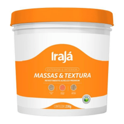 Textura IRAJA lisa branca 25 kg.