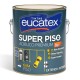 Tinta de piso EUCATEX premium  3,6 L cinza escuro