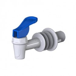Torneira p/ filtro HERC automát. acion. inf. azul cod. 362