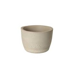 Vaso de concreto VASOMIX "bojudo" 28 cm