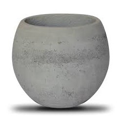 Vaso de concreto VASOMIX "bolinha" 25 cm