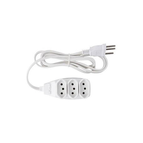 Extensão LEGRAND - 10A - cabo PP branca 3 x 0,75 mm - 10 m.