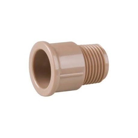Adaptador marrom curto  40 mm PLASTUBOS