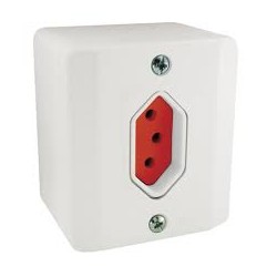 Sistema RADIAL externo - 1 tecla tomada 20A