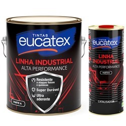 Esmalte epoxi "base solvente" EUCATEX 3,600 L. verde