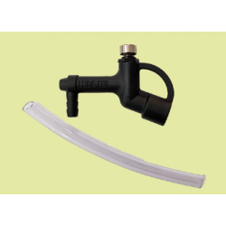 Bico pulverizador nylon preto LUBEFER - LUB-1992NP