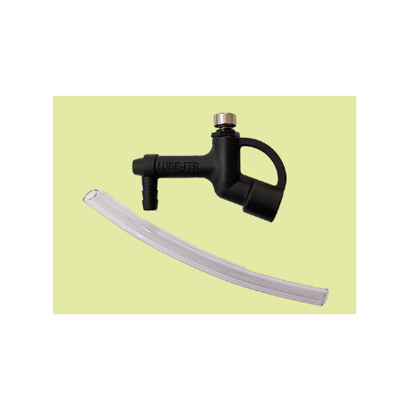 Bico pulverizador nylon preto LUBEFER - LUB-1992NP