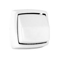 Acabamento p/ valvula de descarga HIGIBAN branca