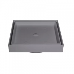 Ralo ("invisível") ESTRELA 10 cm cinza